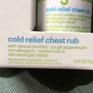 babyganics chest rub